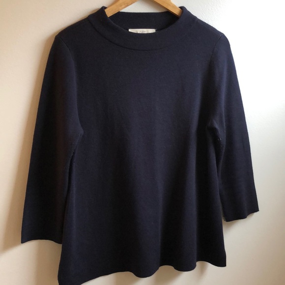 NWOT • LOFT • Navy sweater - Picture 1 of 6